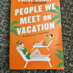 'People We Meet on Vacation' Novel - Orange Cover